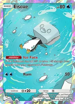Pokémon-Karte Eiscue 236/226