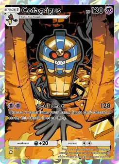 Pokémon-Karte Cofagrigus 238/226