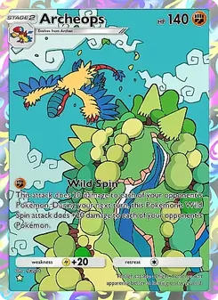Pokémon-Karte Archeops 242/226