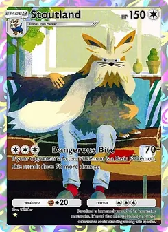 Pokémon-Karte Stoutland 249/226