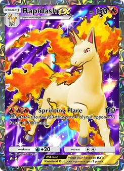 Pokémon-Karte Rapidash ex 253/226