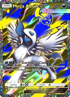 Pokémon-Karte Mega Absol ex 262/226