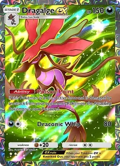 Pokémon-Karte Dragalge ex 263/226