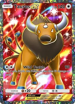 Pokémon-Karte Tauros ex 265/226