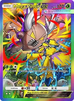 Pokémon-Karte Mega Pinsir ex 272/226