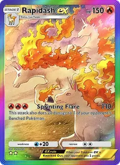 Pokémon-Karte Rapidash ex 274/226