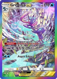 Pokémon-Karte Greninja ex 275/226