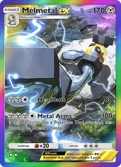 Pokémon-Karte Melmetal ex 282/226