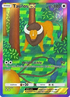 Pokémon-Karte Tauros ex 283/226