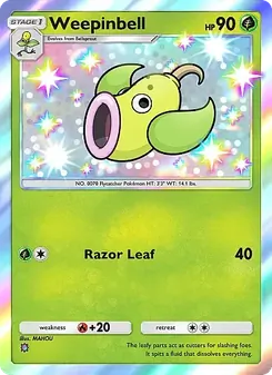 Pokémon-Karte Weepinbell 288/226