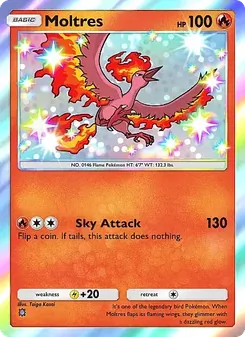 Pokémon-Karte Moltres 292/226