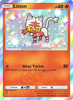 Pokémon-Karte Litten 293/226
