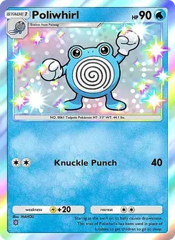 Pokémon-Karte Poliwhirl 296/226