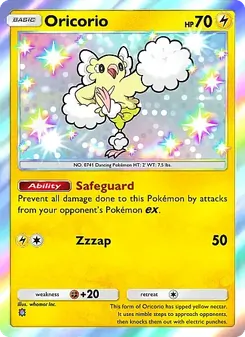 Pokémon-Karte Oricorio 303/226