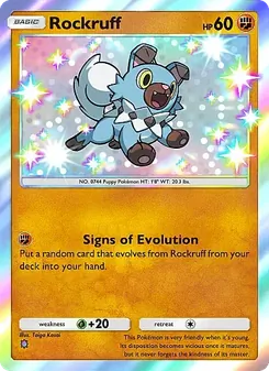 Pokémon-Karte Rockruff 310/226