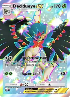 Pokémon-Karte Decidueye ex 317/226