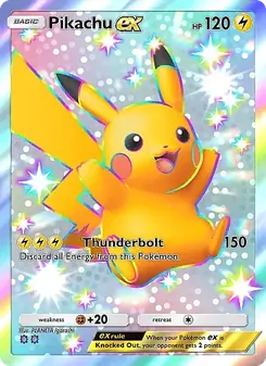 Pokémon-Karte Pikachu ex 321/226