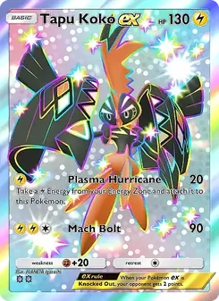 Pokémon-Karte Tapu Koko ex 322/226