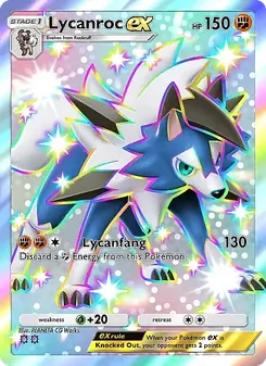 Pokémon-Karte Lycanroc ex 323/226