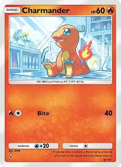 Pokémon-Karte Charmander 011/069