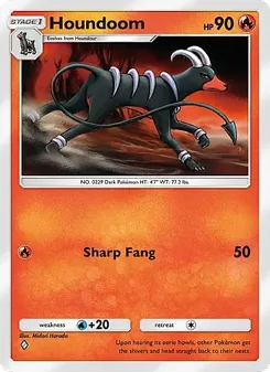 Pokémon-Karte Houndoom 016/069