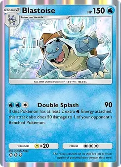 Pokémon-Karte Blastoise 019/069