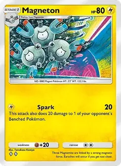 Pokémon-Karte Magneton 025/069