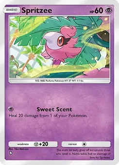 Pokémon-Karte Spritzee 035/069