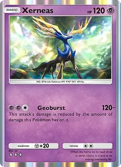 Pokémon-Karte Xerneas 037/069