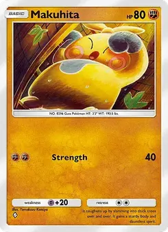 Pokémon-Karte Makuhita 039/069