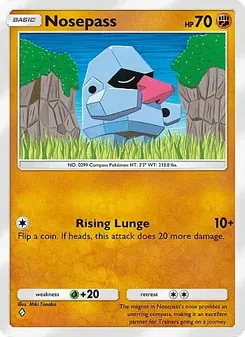 Pokémon-Karte Nosepass 041/069