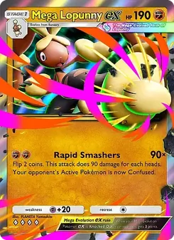 Pokémon-Karte Mega Lopunny ex 042/069