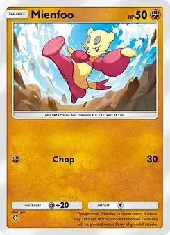 Pokémon-Karte Mienfoo 043/069