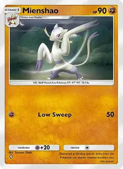 Pokémon-Karte Mienshao 044/069