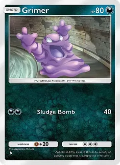 Pokémon-Karte Grimer 045/069