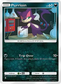 Pokémon-Karte Purrloin 047/069