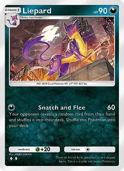 Pokémon-Karte Liepard 048/069