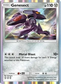 Pokémon-Karte Genesect 054/069