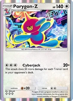 Pokémon-Karte Porygon-Z 058/069