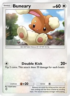 Pokémon-Karte Buneary 062/069