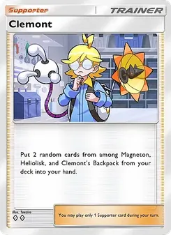 Pokémon-Karte Clemont 068/069
