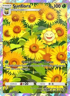 Pokémon-Karte Sunflora 071/069