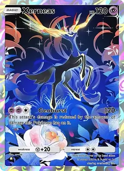 Pokémon-Karte Xerneas 073/069
