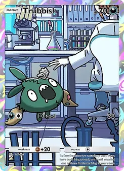 Pokémon-Karte Trubbish 074/069