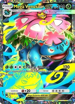 Pokémon-Karte Mega Venusaur ex 076/069