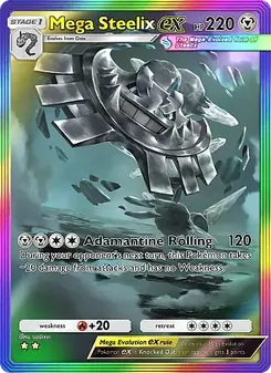 Pokémon-Karte Mega Steelix ex 086/069