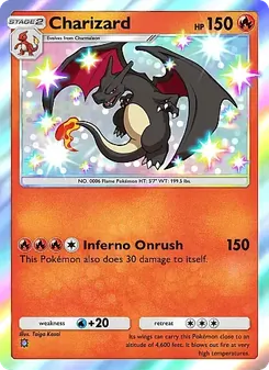 Pokémon-Karte Charizard 091/069
