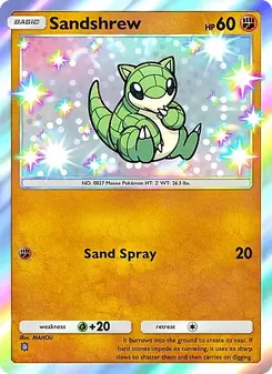 Pokémon-Karte Sandshrew 094/069