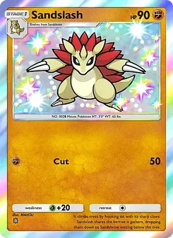 Pokémon-Karte Sandslash 095/069