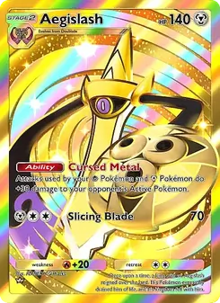 Pokémon-Karte Aegislash 102/069